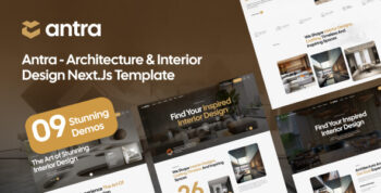 Antra - Architecture & Interior Design NextJs Template