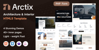 Arctix - Architecture & Interior Design HTML Template