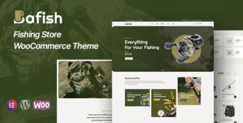 Bafish - Fishing Store WooCommerce Theme