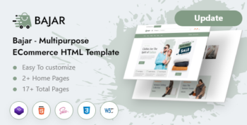 Bajar – Multipurpose eCommerce HTML5 Bootstrap Template