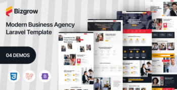 Bizgrow - Business Consulting Laravel Template
