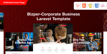 Bizper - Consulting Business Laravel 11 Template
