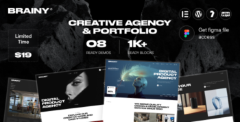 Brainy – Creative Agency & Startup WordPress Theme
