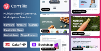 Cartzilla - CakePHP Multipurpose E-Commerce Template