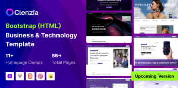 Clenzia - Business & Technology Bootstrap Template