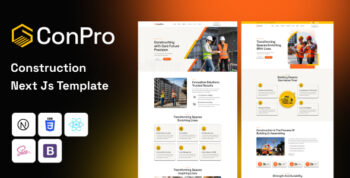 ConPro - Construction React Next Js Template