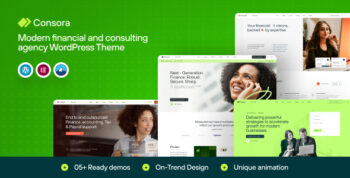 Consora - Business Finance & Consulting WordPress Theme