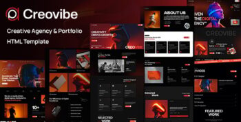 Creovibe - Creative Agency & Portfolio HTML Template