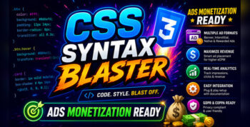 CSS Syntax Blaster | Html5 Coding Game