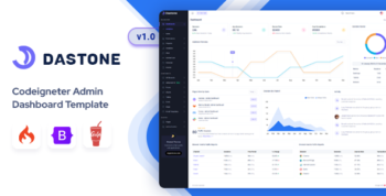 Dastone - CodeIgniter Admin & Dashboard Template