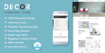 Decor - Furniture Interior PrestaShop Theme