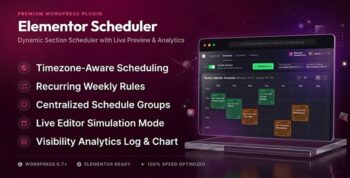 Elementor Schedular