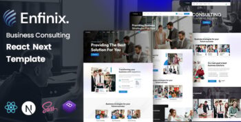 Enfinix - Business Consulting React NextJs Template
