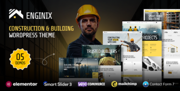 Enginix - Construction & Building WordPress Theme