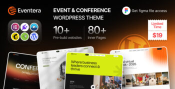 Eventera - Conference WordPress Theme