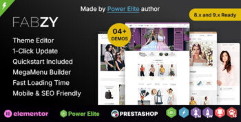 Fabzy - Fashion Store Elementor Prestashop Responsive Theme