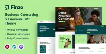 Finzo - Finance, Investment & Business WordPress Theme