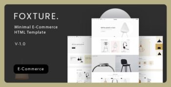 Foxture - eCommerce HTML Template Minimal