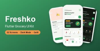 Freshko | Flutter Grocery App UI Kit