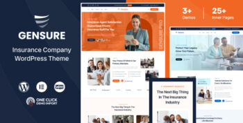 Gensure - Insurance Company WordPress Theme