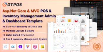 GotPos - ASP.Net Core & MVC POS & Inventory Management Admin & Dashboard Template