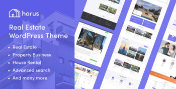 Horus – Real Estate & Property Listing WordPress Theme