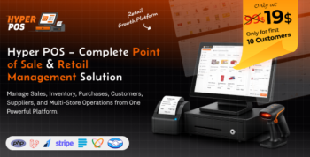 Hyper POS - Laravel Point of Sale, Inventory, ERP, Online & Offline POS, Invoicing, Accounting