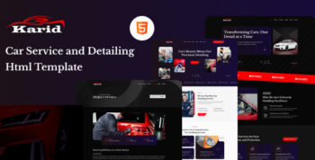 Karid - Car Service and Detailing HTML Template