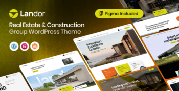 Landor - Real Estate & Construction Group WordPress Theme
