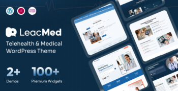 Leacmed – Telehealth & Medical WordPress Theme