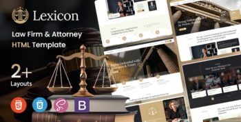 Lexicon - Law Firm & Attorney HTML Template