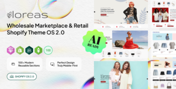 Loreas | Wholesale Marketplace & Retail Shopify Theme OS 2.0
