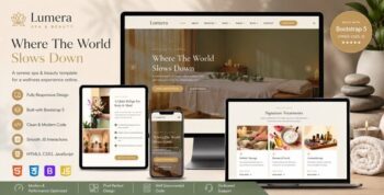 Lumera — Spa & Beauty HTML Template