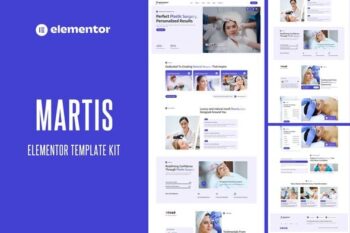 Martis - Plastic Surgery Clinic Elementor Template Kit