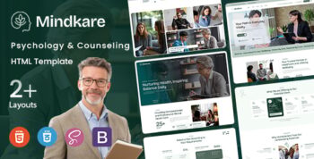 Mindkare - Psychology & Counseling HTML Template