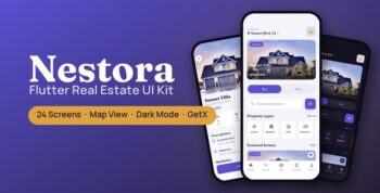 Nestora | Flutter Real Estate UI Kit