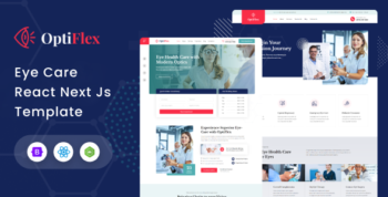 Optiflex - Eye Care React Next Js Template