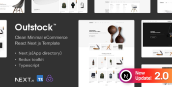 Outstock - React Next JS Minimal eCommerce Template