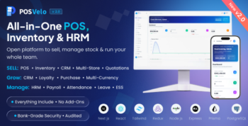 POSVelo - Multi-Tenant SaaS POS with Inventory, HRM, and Payroll