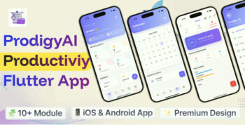 ProdigyAI | Task Manager & Offline Productivity Flutter Full Application