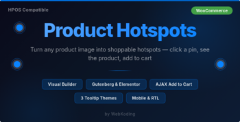 Product Hotspots - Interactive Shoppable Product Images for WooCommerce