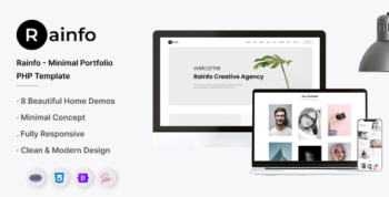 Rainfo - Agency and Portfolio PHP Template