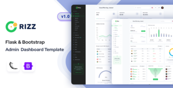 Rizz - Flask Admin & Dashboard Template