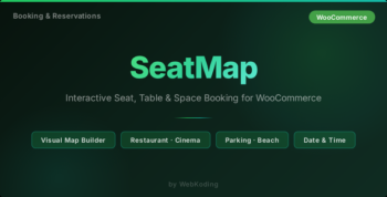 Seat & Space Reservation Map - Interactive Floor Plan Booking for WordPress