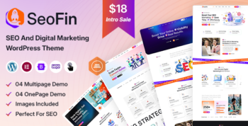 Seofin – SEO And Digital Marketing Agency WordPress Theme