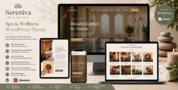 Sereniva — Spa & Wellness WordPress Theme