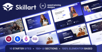 Skillart - Education & Online Course WordPress Theme
