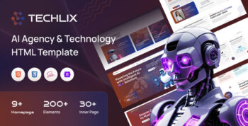 Techlix - AI Agency & Startup HTML Template