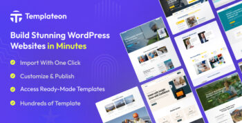 Templateon - Ready Elementor Templates for WordPress