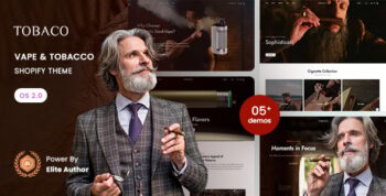 Tobaco - Vape & Tobacco Shopify 2.0 Theme